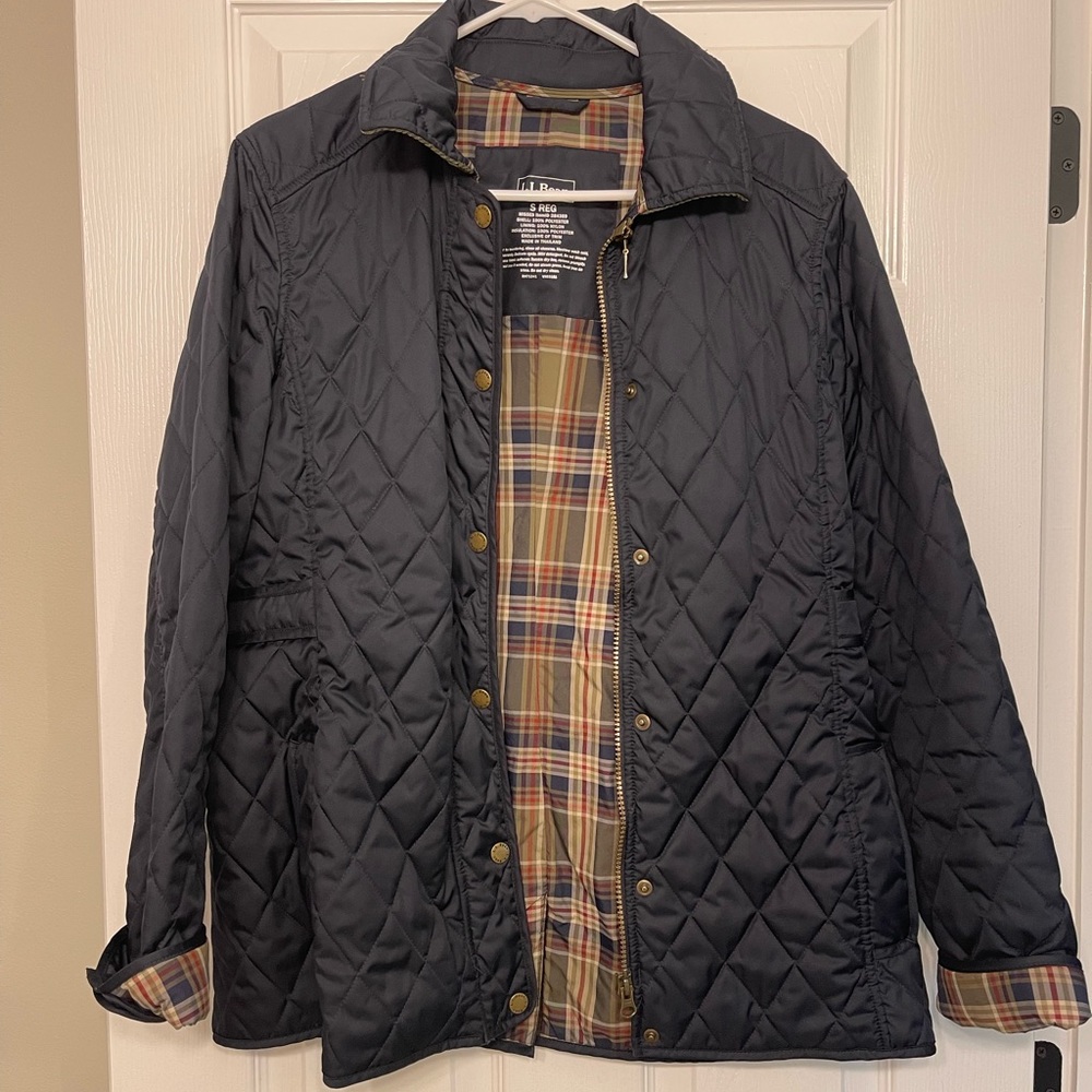L.L.Bean Quilted Riding Jacket